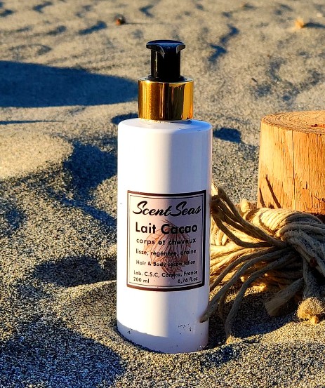 lait fermete nourrissant anti capitons cacao scentseas