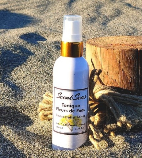 fleur immortelle, huile essentielle immortelle, tonique immortelle scentseas